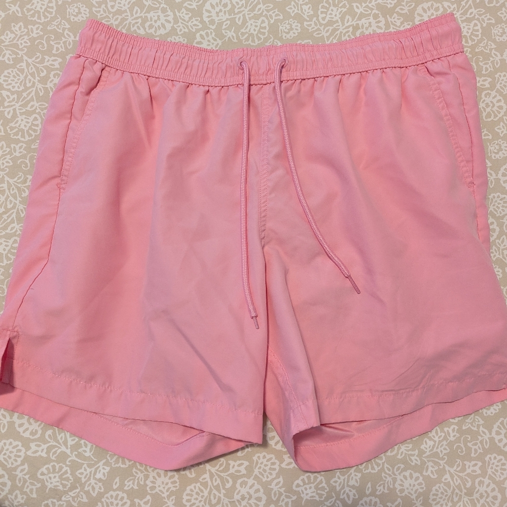 Pink Men's Workout Shorts